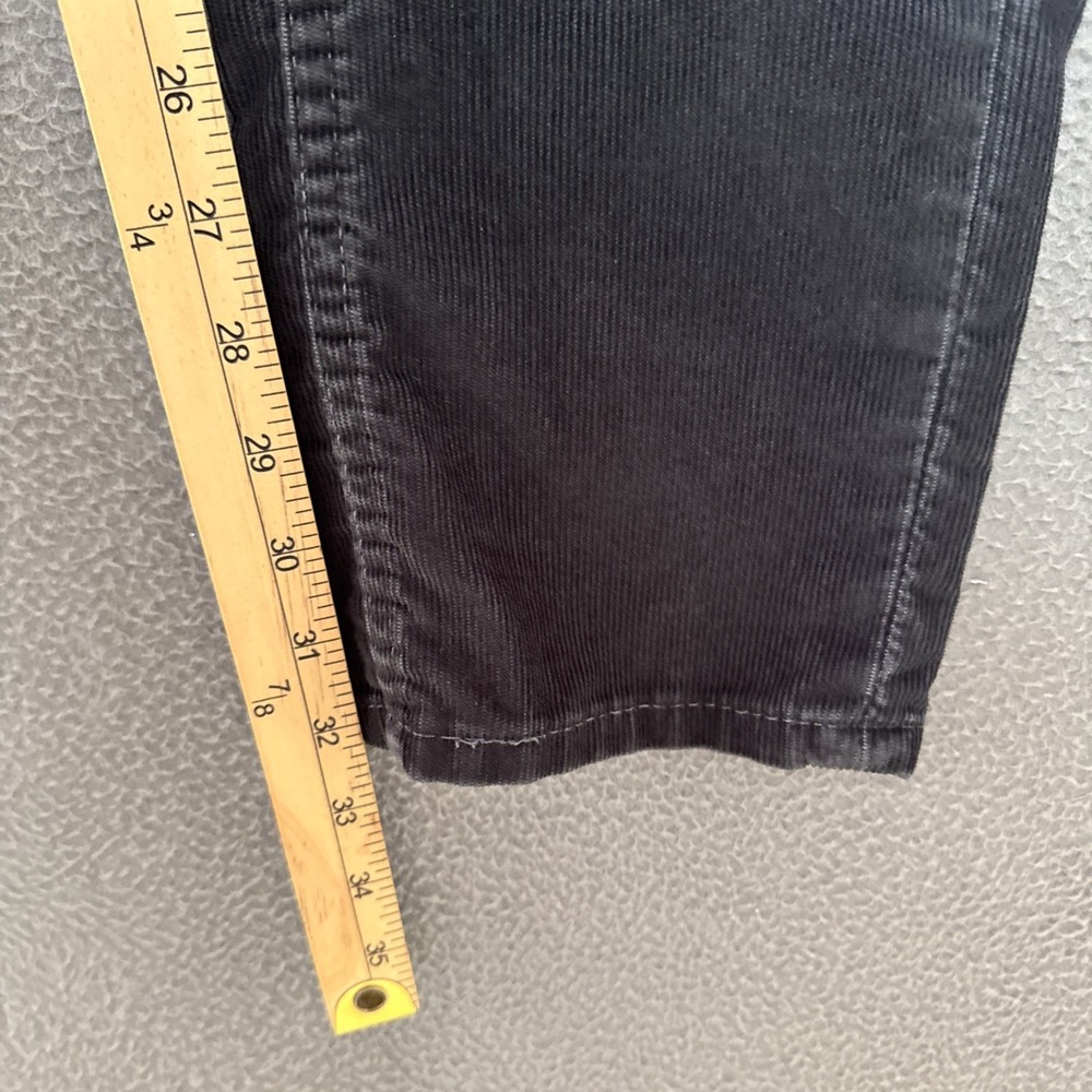 Levis 511 Slim Fit Corduroy Pants Mens 30x32 Slate Straight Distressed Whiskers - Picture 5 of 10